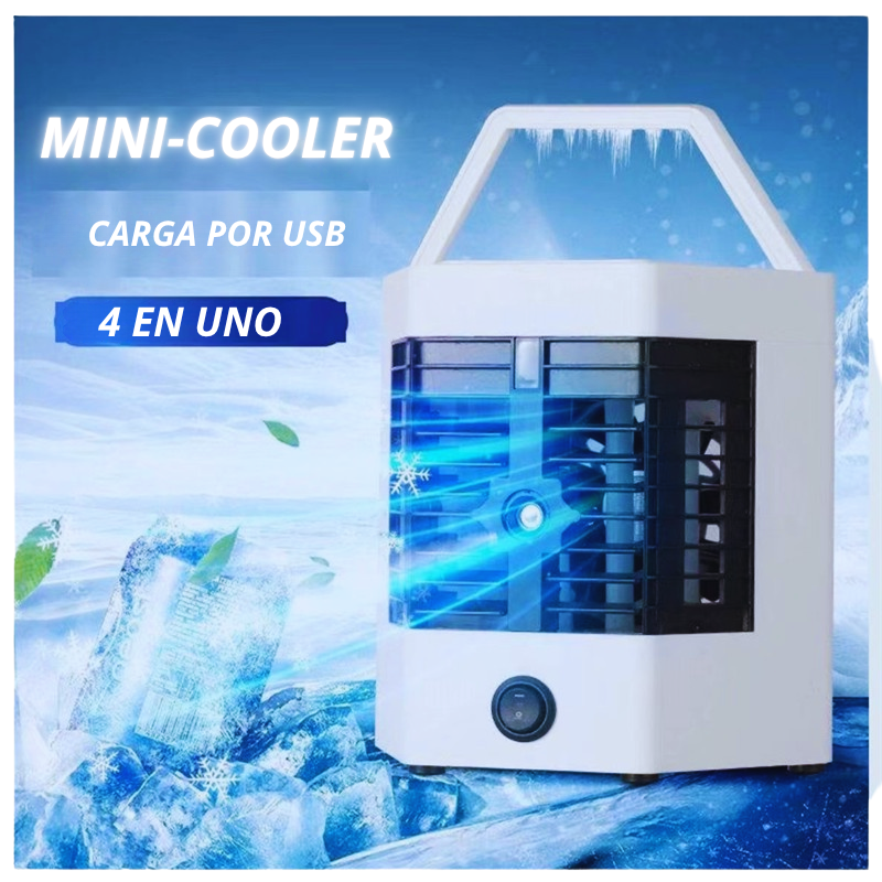 Aire Acondicionado Portátil- Refresca, Humidifica y Purifica